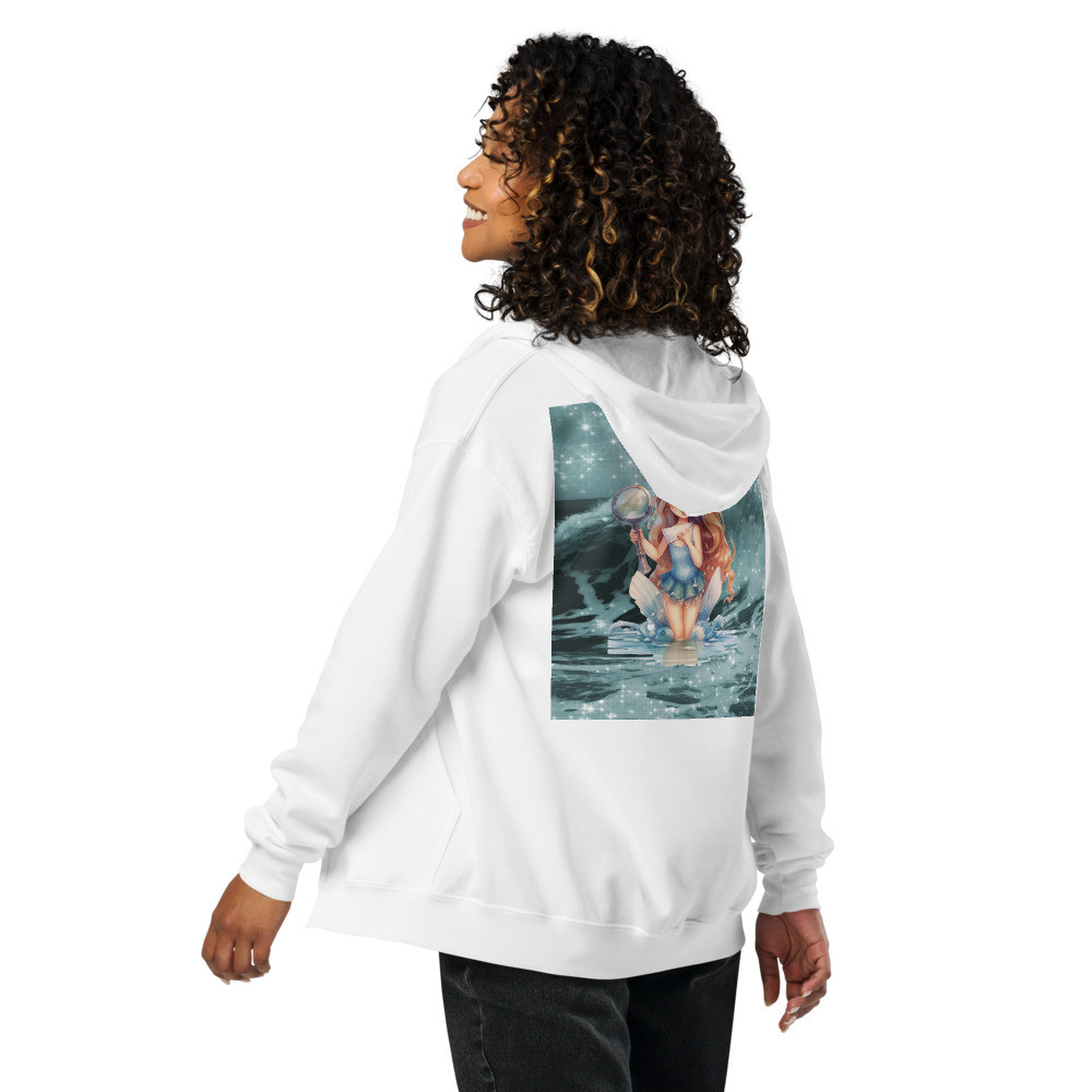 Mermaid Ocean Unisex heavy blend zip hoodie