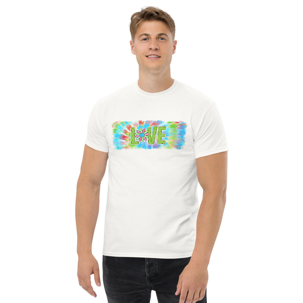 Tie Dye Love Men's classic tee