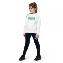 Tie Dye Love Youth crewneck sweatshirt