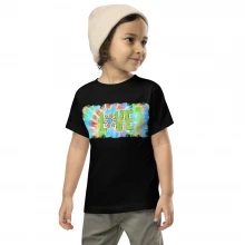 Tie Dye Love Toddler Short Sleeve Tee