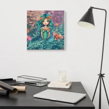 Mermaid Ocean Canvas
