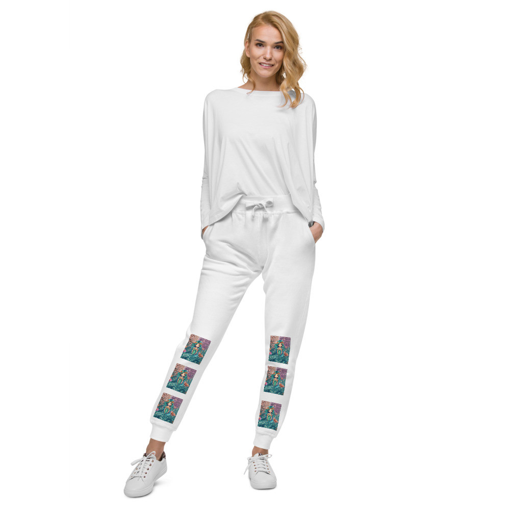 Mermaid Ocean Unisex fleece sweatpants