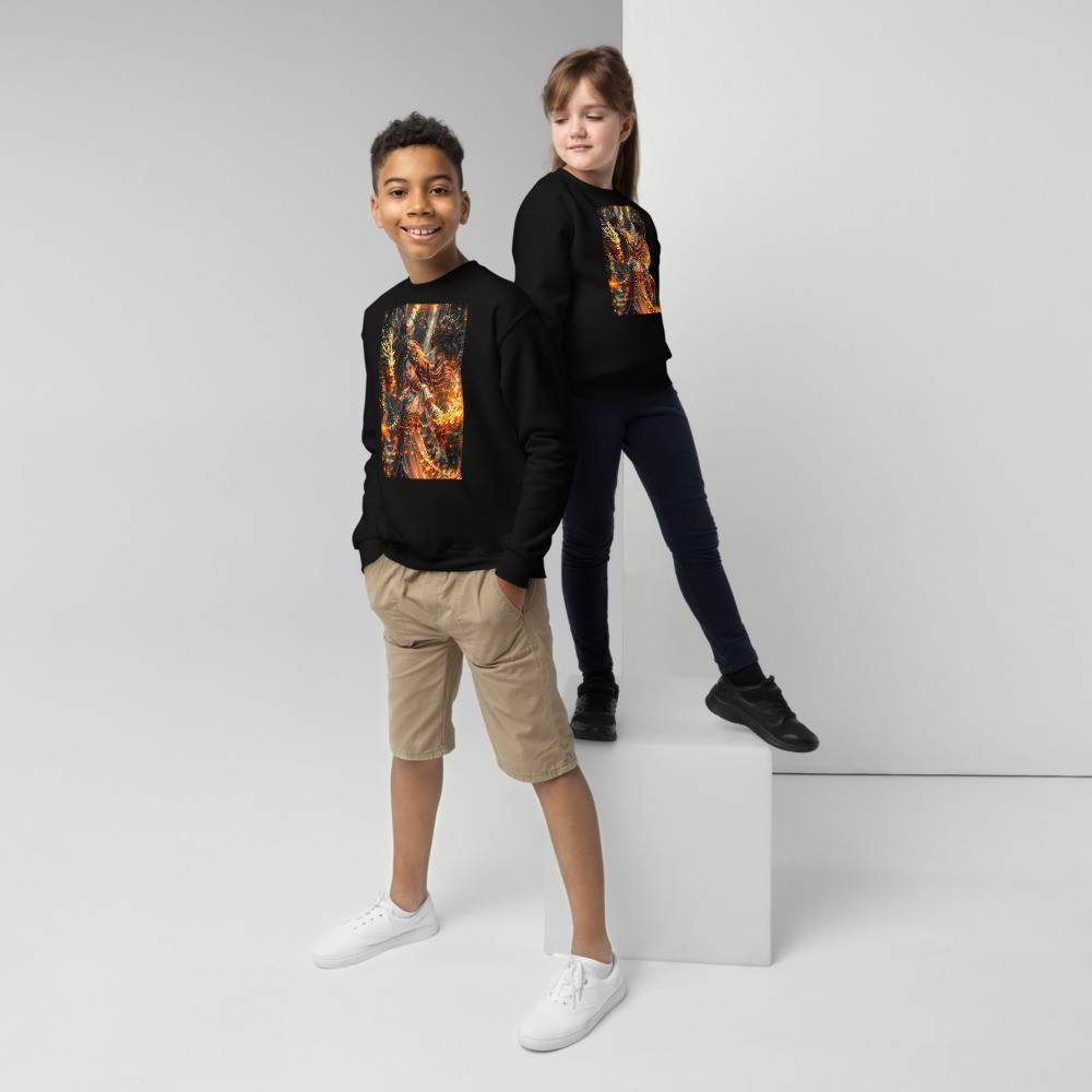 Dragon Queen Youth crewneck sweatshirt