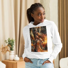 Dragon Queen Hooded long-sleeve tee