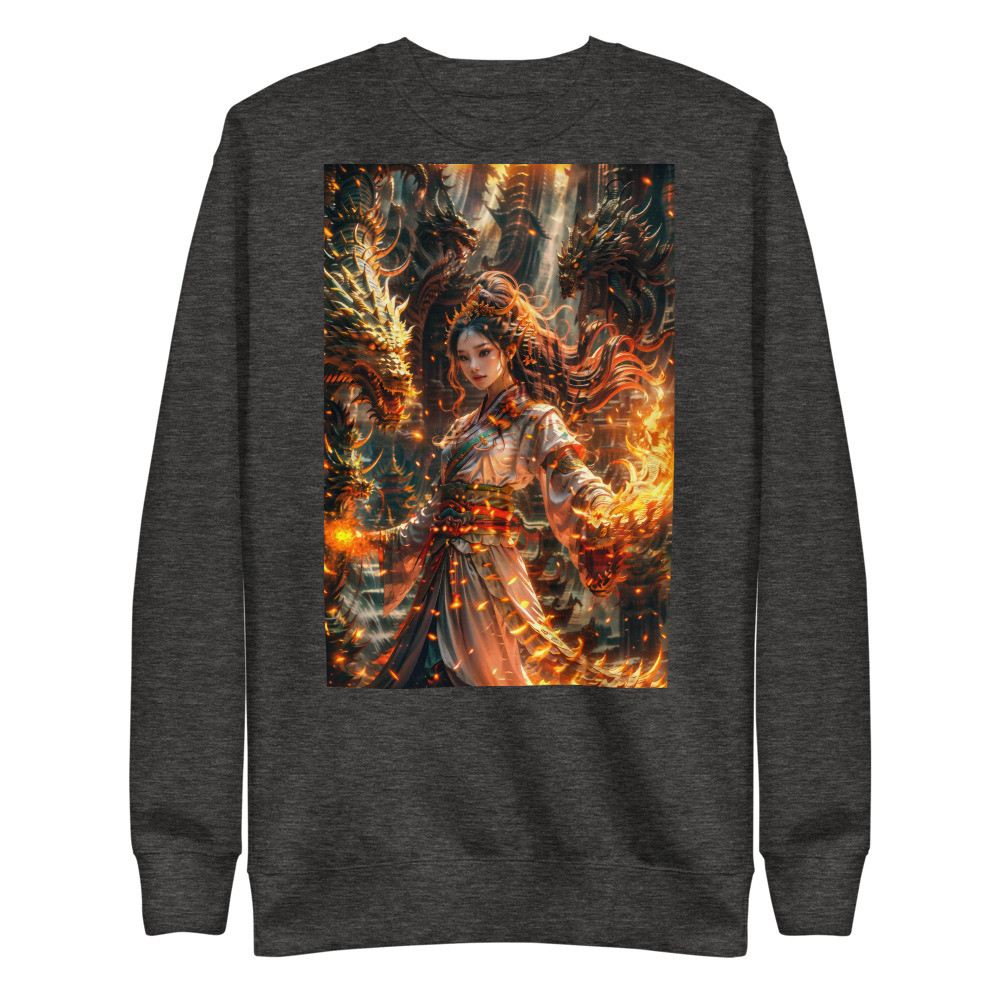 Dragon Queen Unisex Premium Sweatshirt