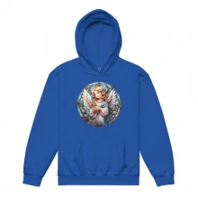  Angel Stained Glass Youth heavy blend hoodie