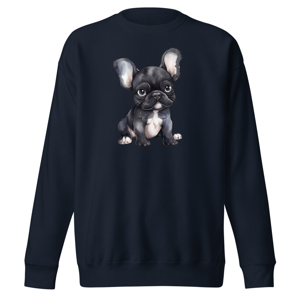 French Bulldog Unisex Premium Sweatshirt