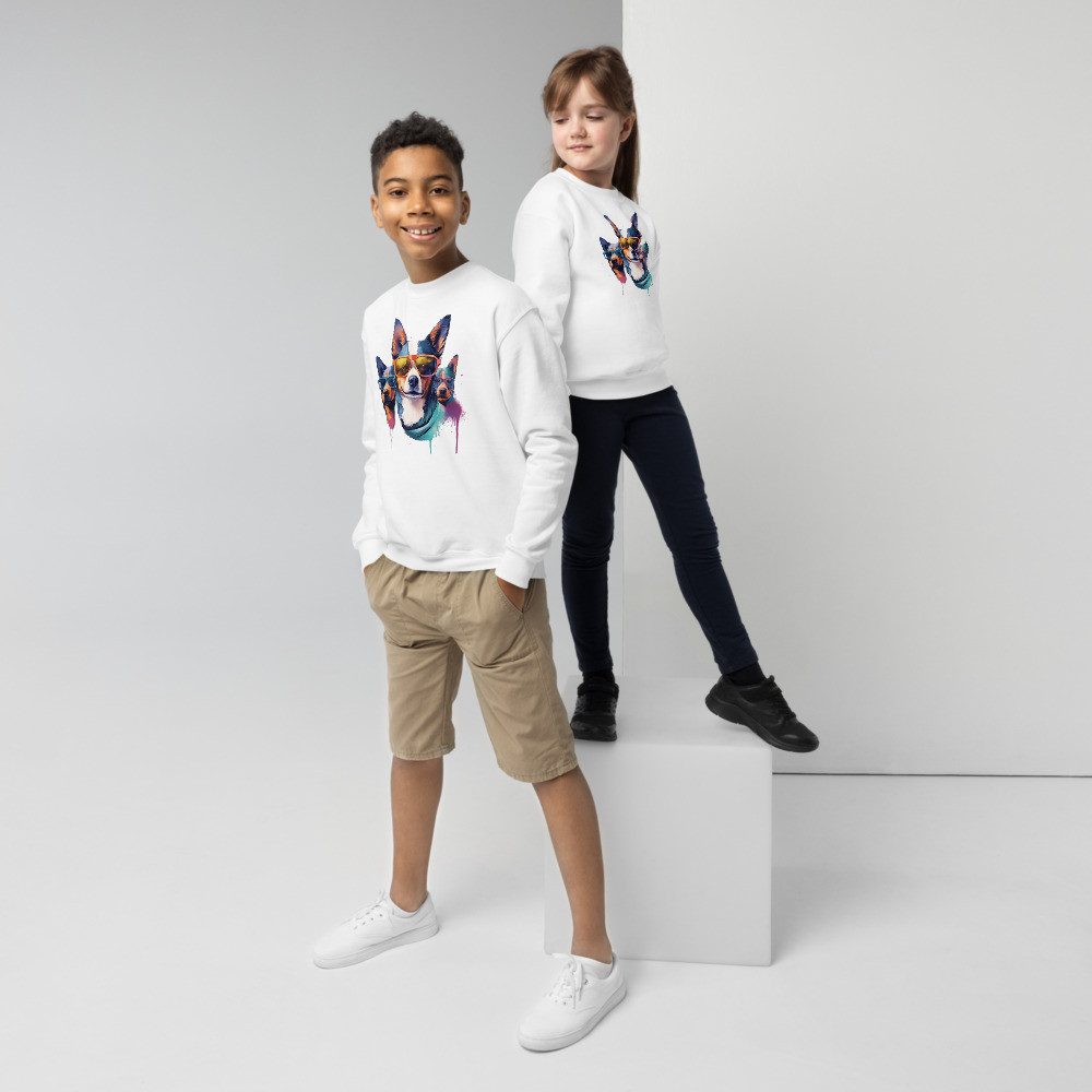 Cool Dog Youth crewneck sweatshirt