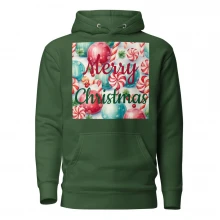 Christmas Candy Unisex Hoodie