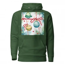 Christmas Candy Unisex Hoodie