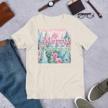 Christmas Candy Unisex t-shirt