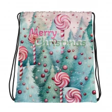 Christmas Candy Drawstring bag