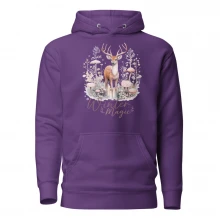 Deer, Winter Magic Unisex Hoodie