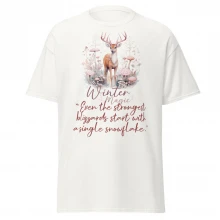 Deer, Winter Magic Men's classic tee
