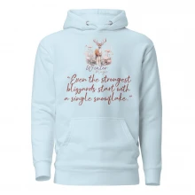 Deer, Winter Magic Unisex Hoodie