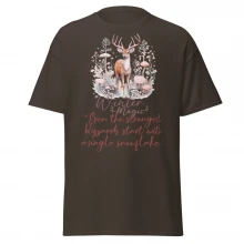 Deer, Winter Magic Men's classic tee