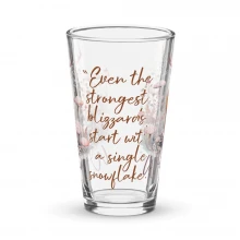 Deer, Winter Magic Shaker pint glass