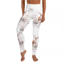 Deer, Winter Magic Yoga Leggings
