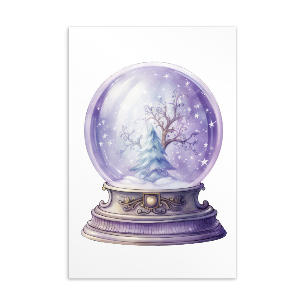 Pastel Dreamy Astronomer Standard Postcard