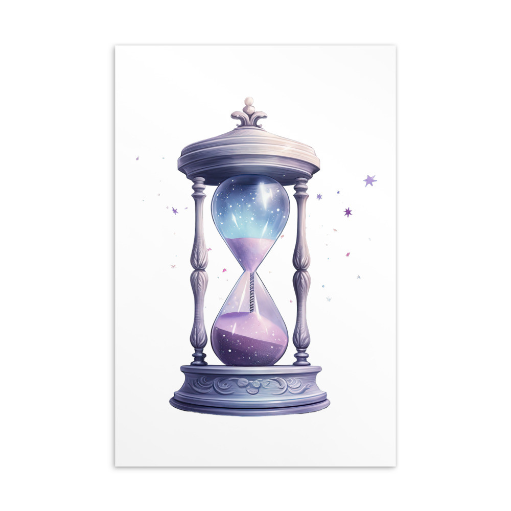 Pastel Dreamy Astronomer Standard Postcard