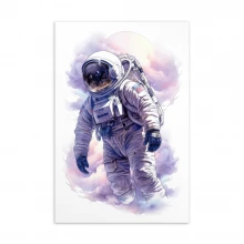 Pastel Dreamy Astronomer Standard Postcard