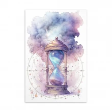 Pastel Dreamy Astronomer Standard Postcard