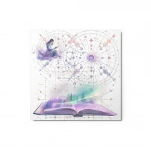 Pastel Dreamy Astronomer Metal prints