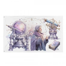 Pastel Dreamy Astronomer Flag