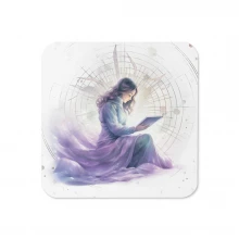 Pastel Dreamy Astronomer Cork-back coaster