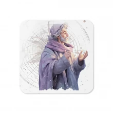 Pastel Dreamy Astronomer Cork-back coaster