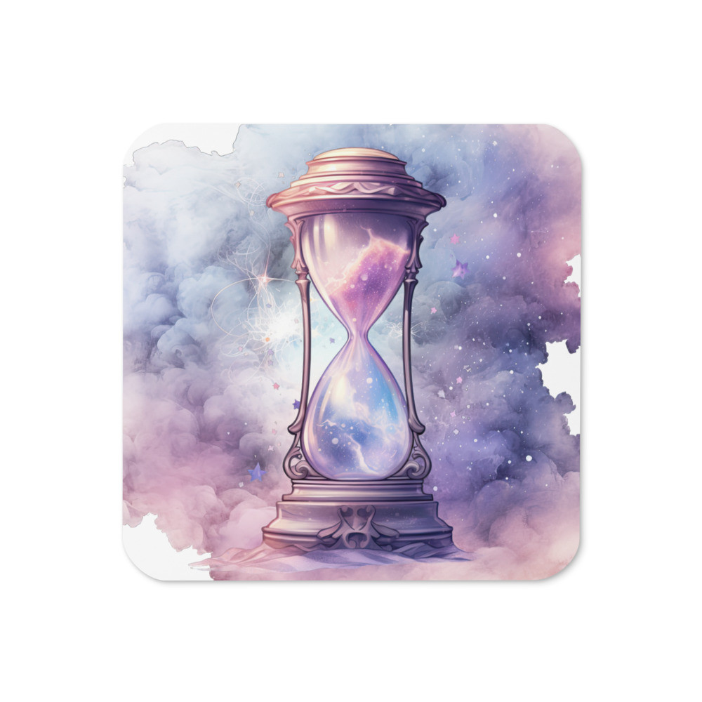 Pastel Dreamy Astronomer Cork-back coaster