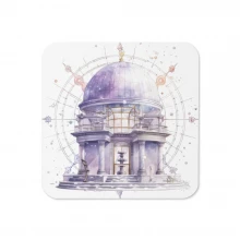 Pastel Dreamy Astronomer Cork-back coaster