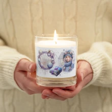 Pastel Dreamy Astronomer Glass jar soy wax candle