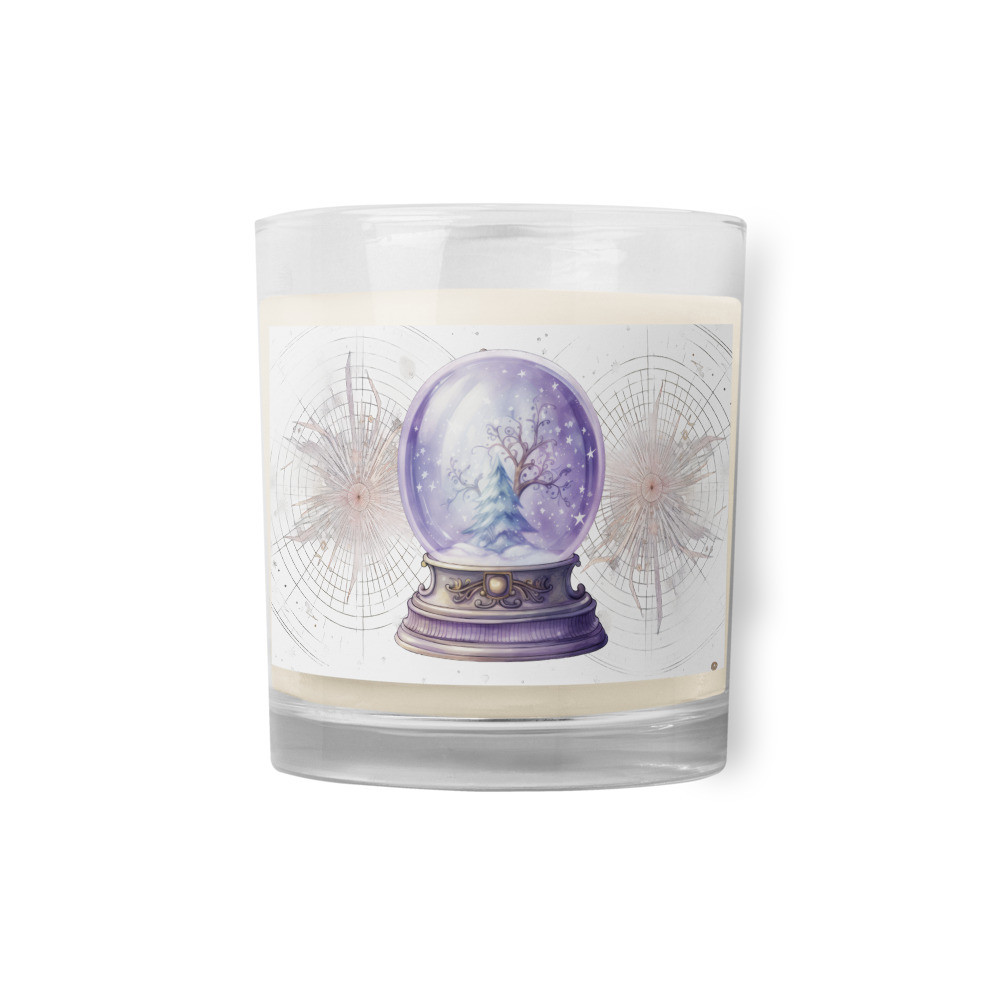 Pastel Dreamy Astronomer Glass jar soy wax candle