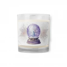Pastel Dreamy Astronomer Glass jar soy wax candle