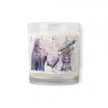 Pastel Dreamy Astronomer Glass jar soy wax candle