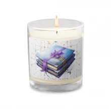 Pastel Dreamy Astronomer Glass jar soy wax candle