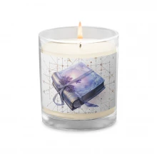Pastel Dreamy Astronomer Glass jar soy wax candle
