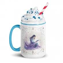 Pastel Dreamy Astronomer Mug with Color Inside