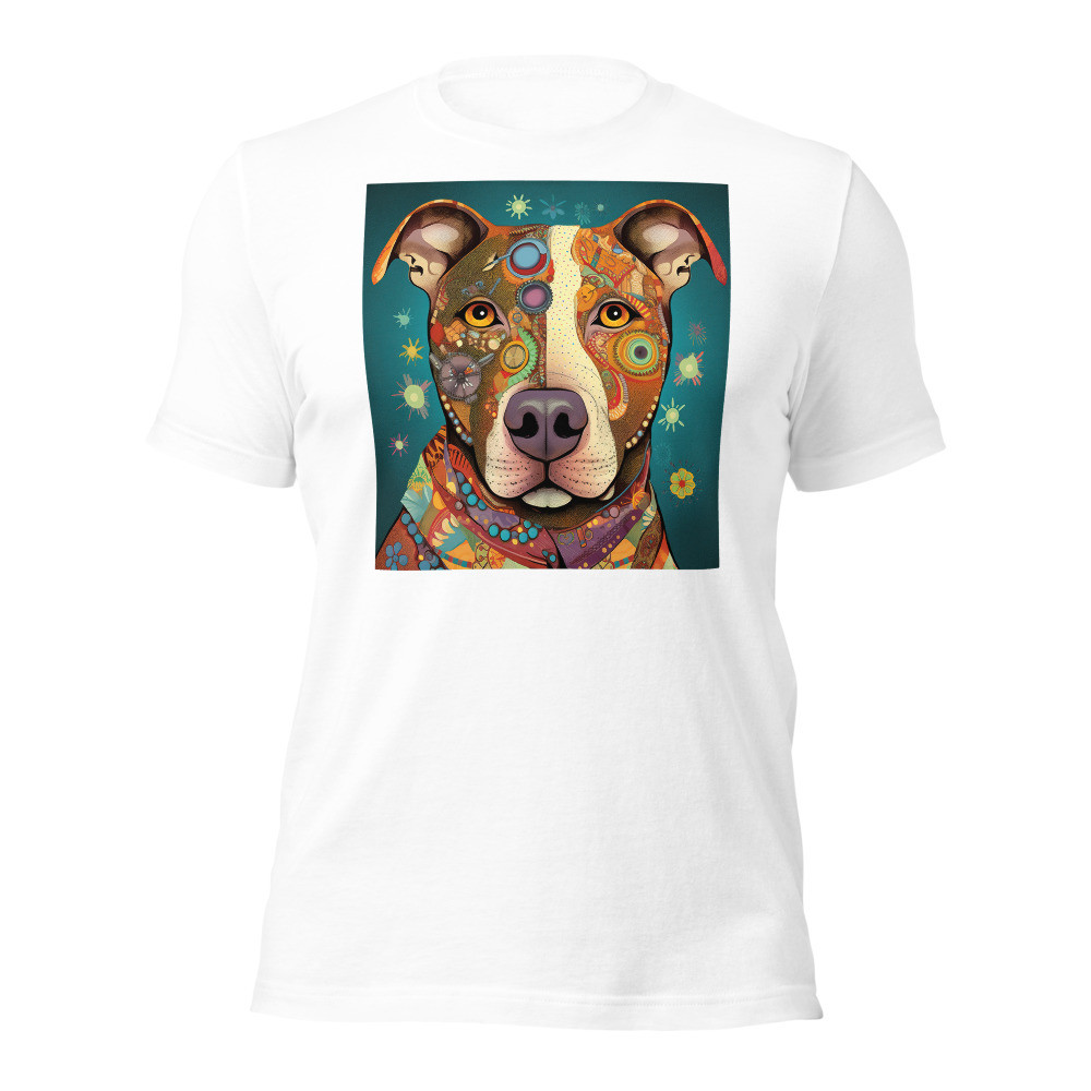 Pit Bull Whimsical Unisex t-shirt