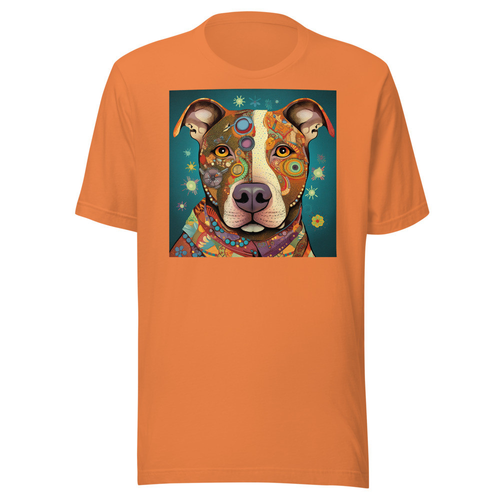 Pit Bull Whimsical Unisex t-shirt