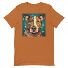 Pit Bull Whimsical Unisex t-shirt