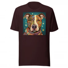 Pit Bull Whimsical Unisex t-shirt