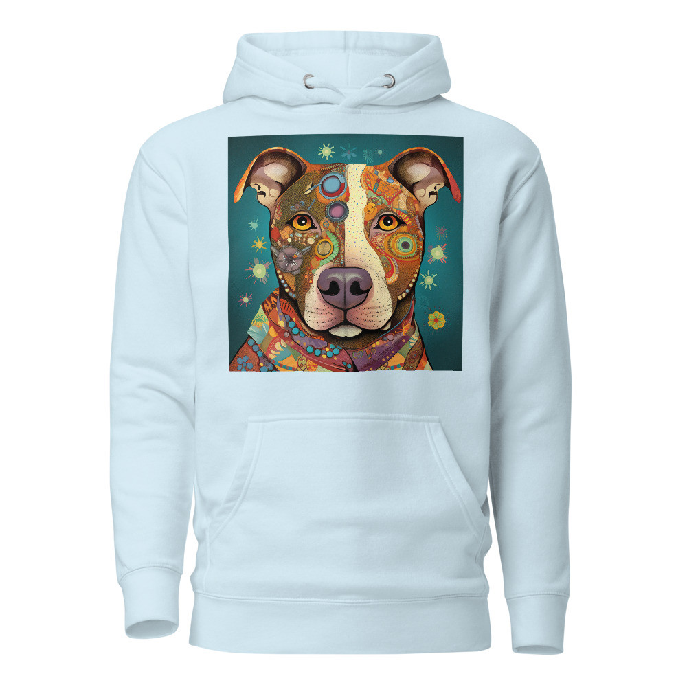 Pit Bull Whimsical Unisex Hoodie