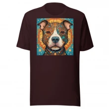 Pit Bull Whimsical Unisex t-shirt