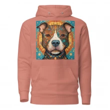 Pit Bull Whimsical Unisex Hoodie