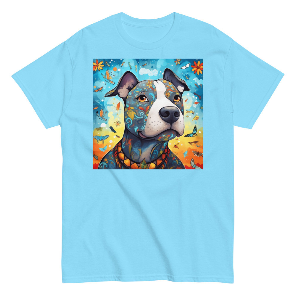 Pit Bull Whimsical Men's classic tee