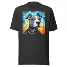 Pit Bull Whimsical Unisex t-shirt