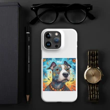 Pit Bull Whimsical Snap case for iPhone®