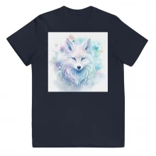 Pastel Winter Wolf Fantasy Youth jersey t-shirt